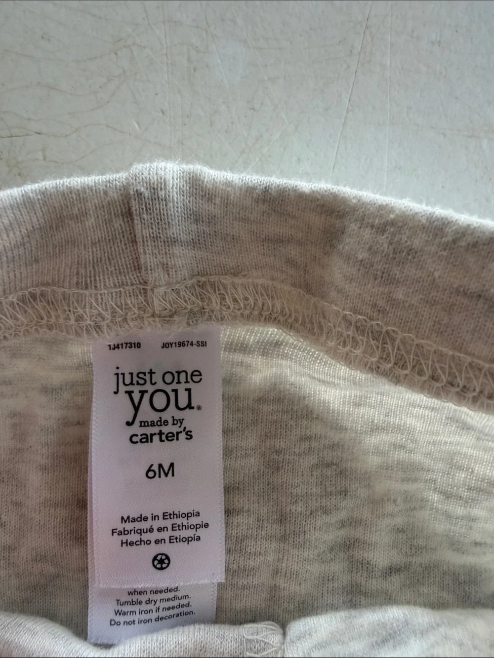 Carters three cotton